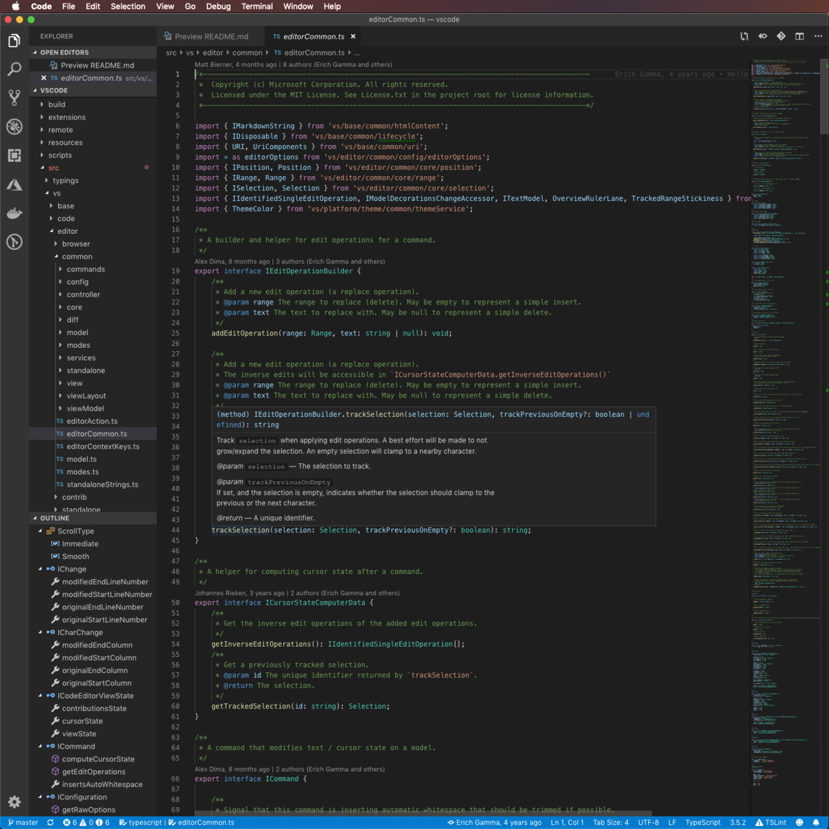 visual studio code screenshot